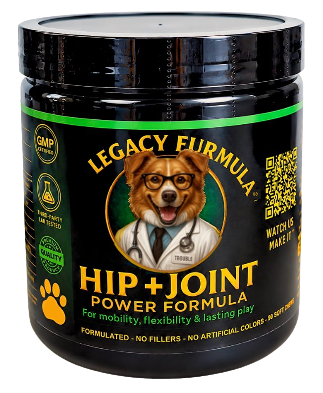 Legacy Furmula® Hip + Joint Power Formula jar