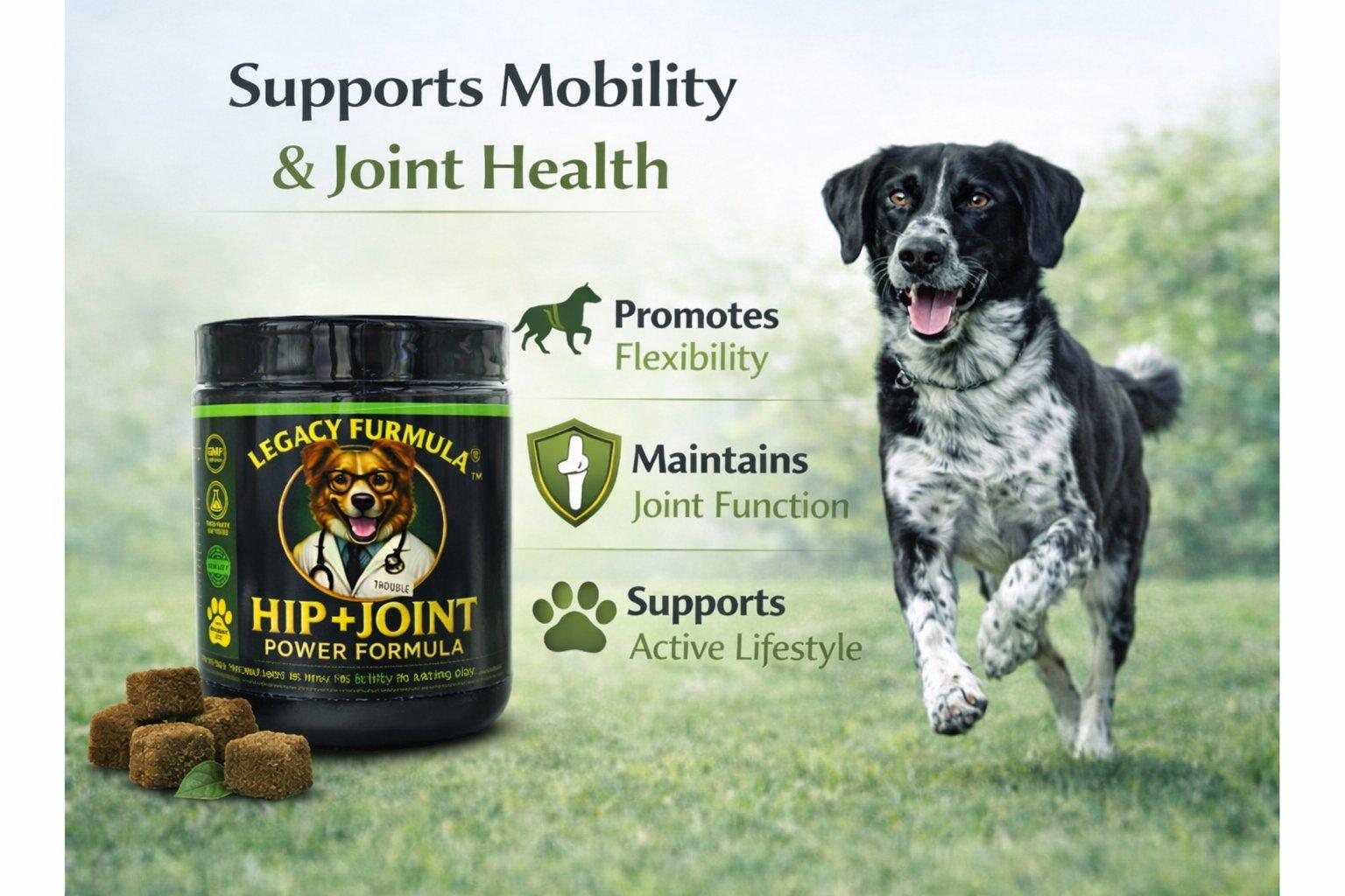 Legacy Furmula supports mobility and joint health