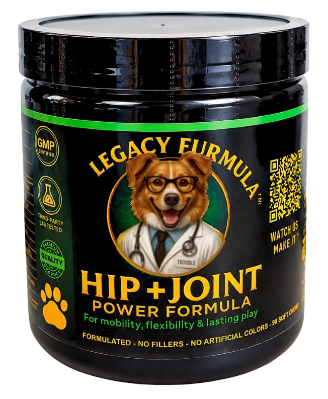 Legacy Furmula Hip + Joint Power Formula jar